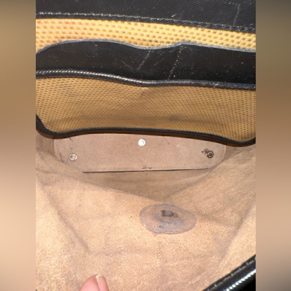 Large Flap Handbag Dooney & Bourke croc Embossed - Picture 4 of 12